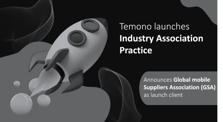 Temono launches Industry Association Practice and announces Global mobile Suppliers Association as launch client